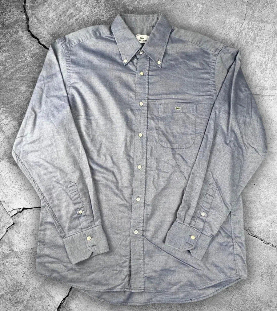 Metallic Lacoste Hemd XL